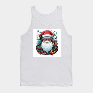 Santa Claus & Cyberpunk 7 Tank Top